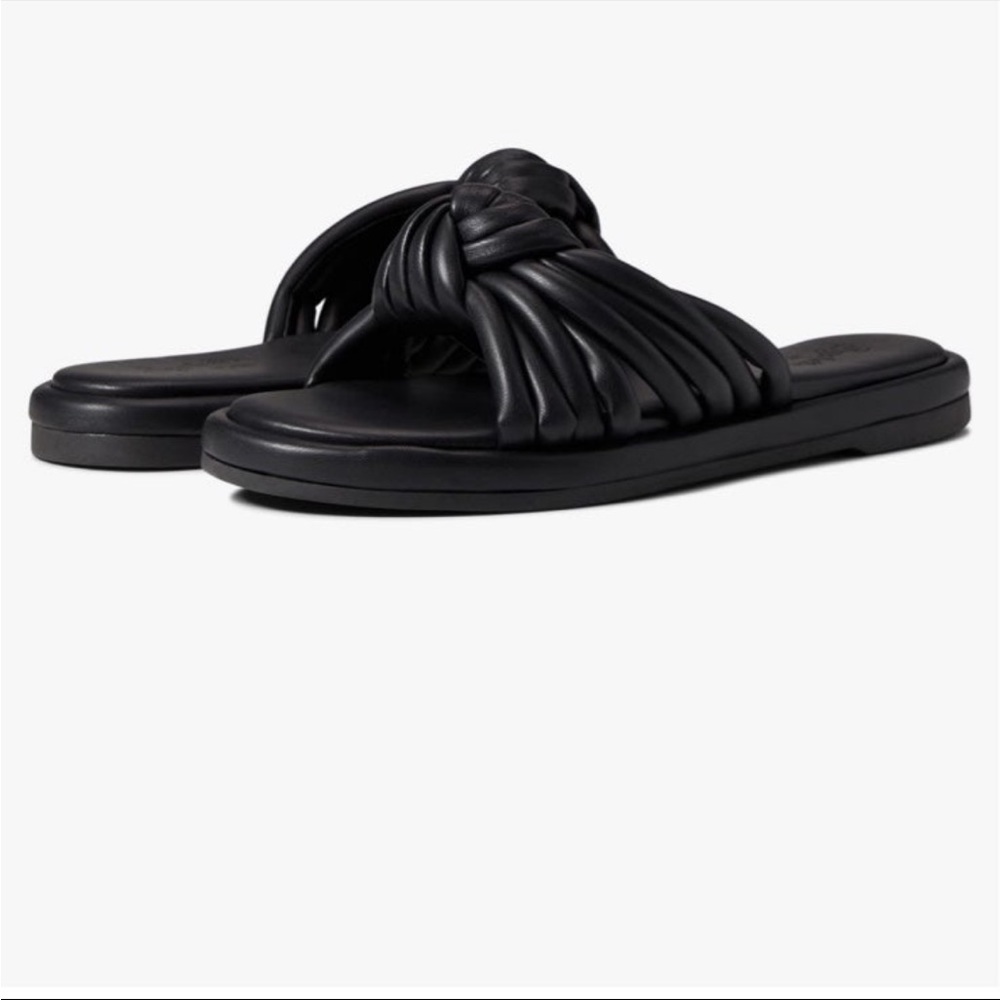 New Seychelles Simply The Best Black Slide Sandal